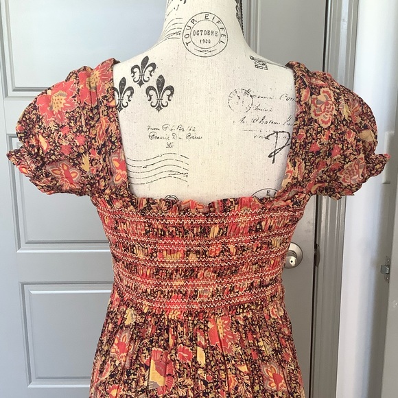 🌺 Beautiful Free People Floral Print Dress 🌺 - Picture 5 of 14